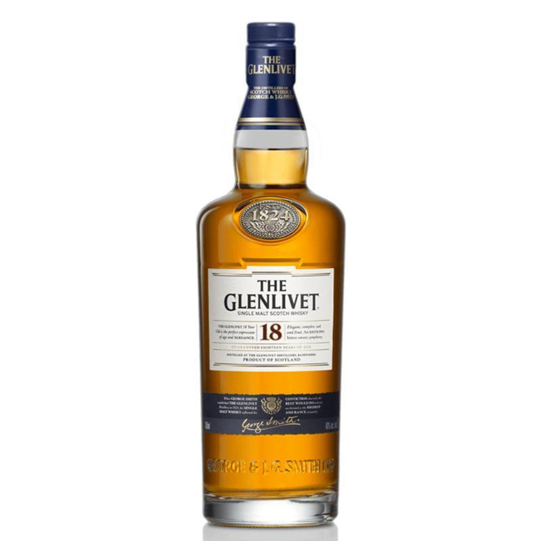 The Glenlivet 18 Year Old Single Malt Scotch Whisky