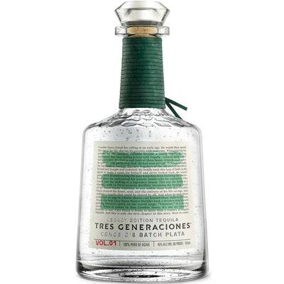Tres Generaciones Cenobio’s Plata Tequila (Limit 1)