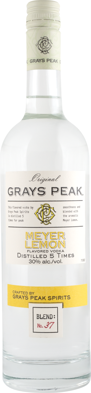 Grays Peak Meyer Lemon Vodka 750 ml
