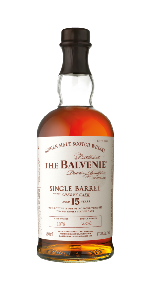 The Balvenie 15 Year Old Sherry Cask Single Malt Scotch Whisky 750 ml