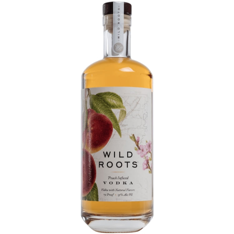 Wild Roots Peach Infused Vodka 750ml