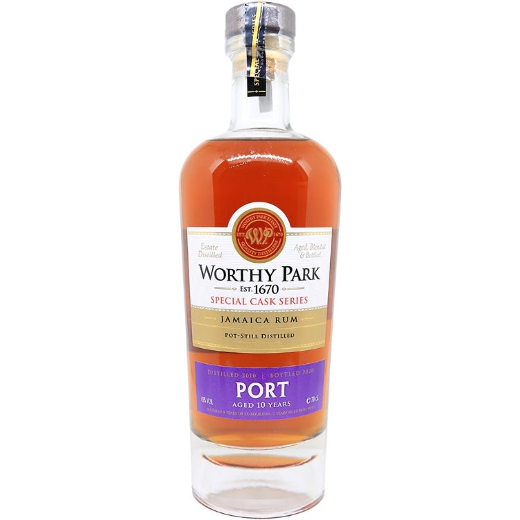 Worthy Park Special Cask Port 10 Years Old Jamaican Rum 750ml