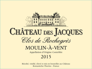 2020 Jadot Chateau Jacques Mou Vent Roch