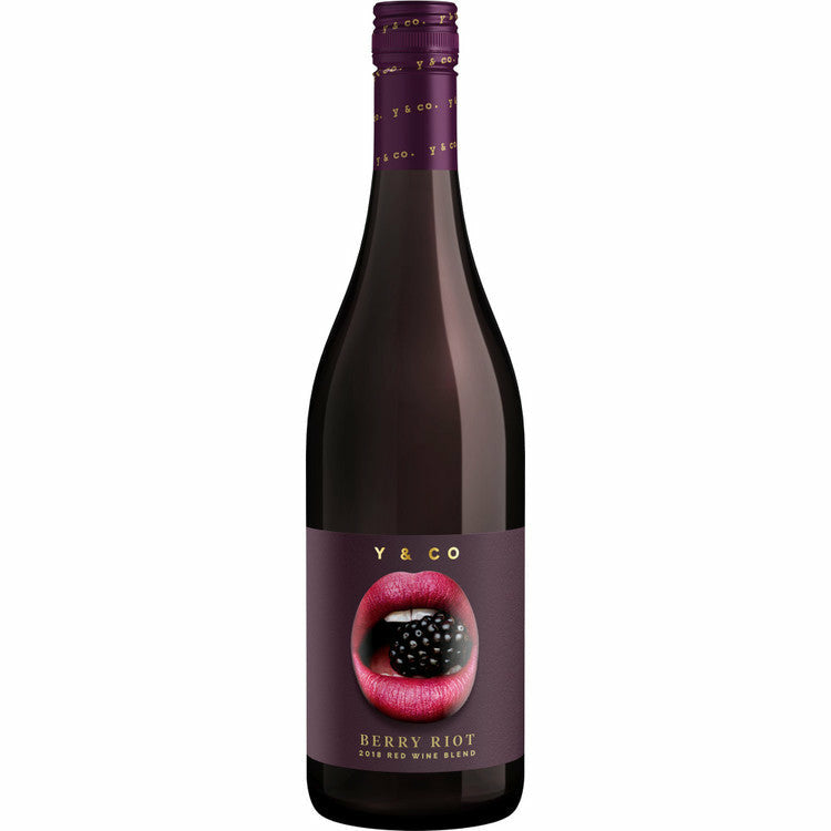 Y & Co Red Wine Berry Riot California