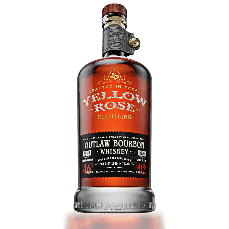 Yellow Rose Distilling Outlaw Bourbon Whiskey