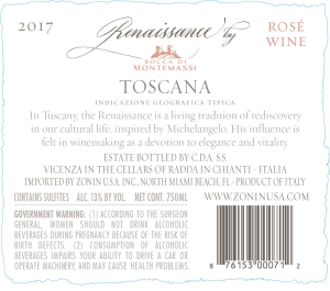 2020 Rocca Montemassi Renaissance Rose 750 ml